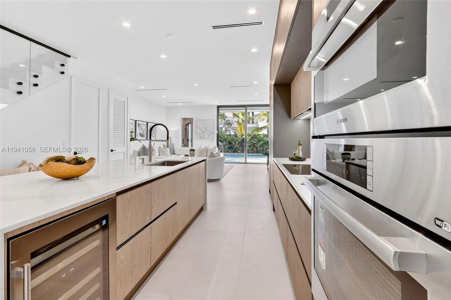 Furnished interior view inside a new home in , Miami (Image 5).