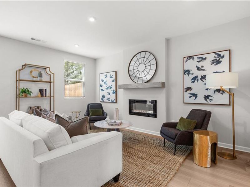 Furnished interior view inside a new home in Stegall Village, Emerson (Image 14).
