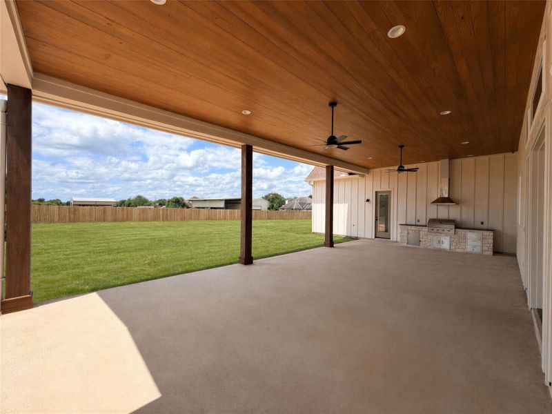 Exterior details and patio area of a home in , Chappell Hill (Image 4).