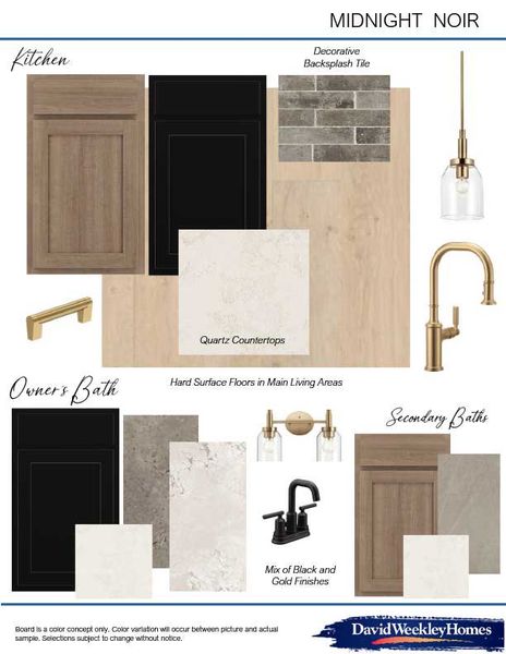 Sample of building materials used in homes in Sienna - Parkview Collection, Missouri City (Image 12). Sample of building materials used in homes in Sienna - Parkview Collection, Missouri City (Image 12).