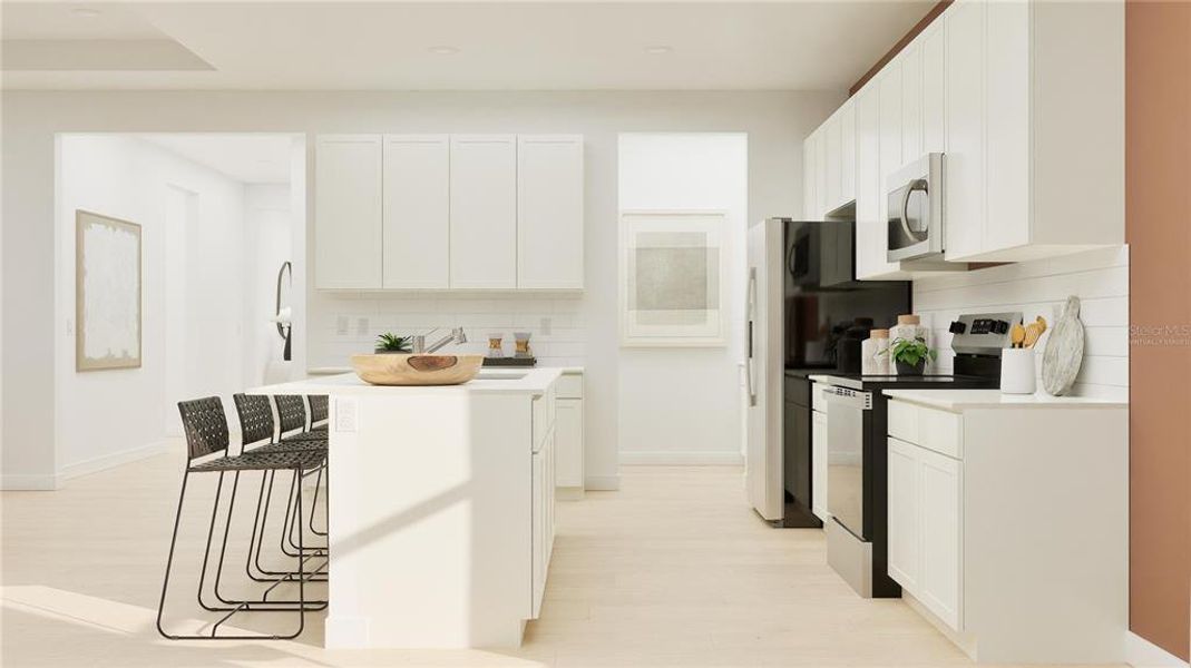 Furnished interior view inside a new home in Bridgewalk: Executive Collection, St. Cloud (Image 20).