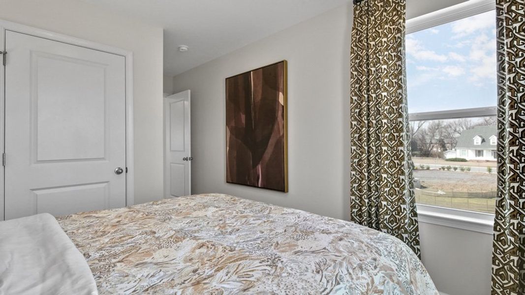 Furnished interior view inside a new home in North Village Townes, Greensboro (Image 16).