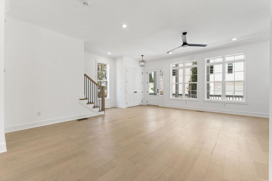 Spacious, unfurnished interior of a new home in Parkside Roswell, Roswell (Image 20).