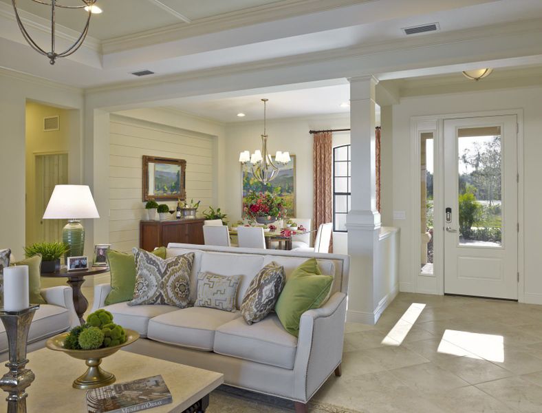 Representative furnished interior of a home built from the Sanibel by Neal Communities in Verandah, Fort Myers (Image 5). Representative furnished interior of a home built from the Sanibel by Neal Communities in Verandah, Fort Myers (Image 5).