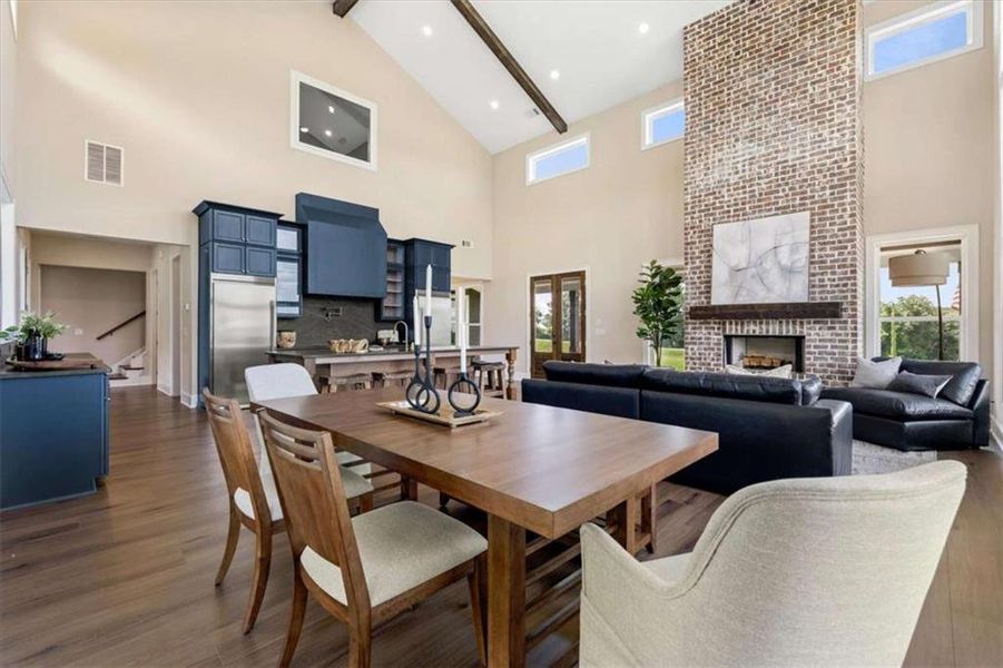 Furnished interior view inside a new home in , Roopville (Image 5).