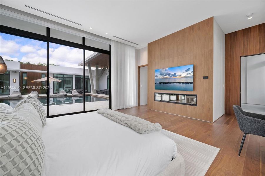 Furnished interior view inside a new home in , Miami Shores (Image 17). Furnished interior view inside a new home in , Miami Shores (Image 17).