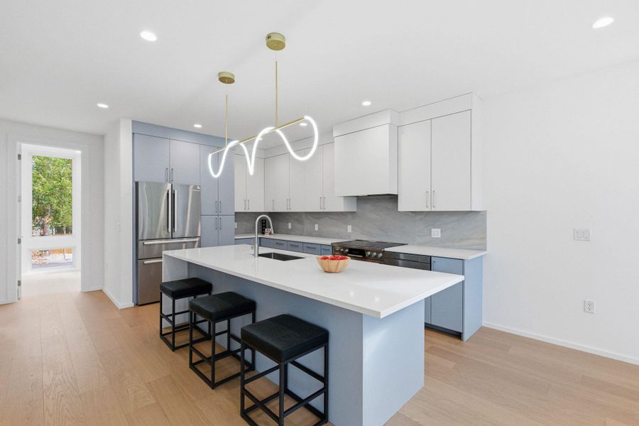 Furnished interior view inside a new home in , Austin (Image 13).