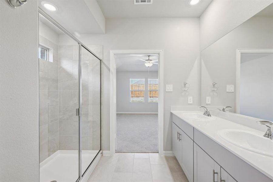 Furnished interior view inside a new home in Westmoor, Sherman (Image 7). Furnished interior view inside a new home in Westmoor, Sherman (Image 7).