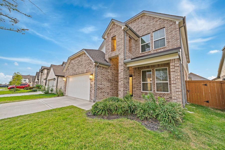 Exterior details and patio area of a home in Cypress Green, Hockley (Image 1). Exterior details and patio area of a home in Cypress Green, Hockley (Image 1).
