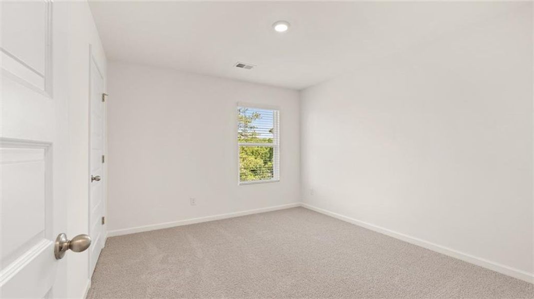 Spacious, unfurnished interior of a new home in Fox Crossing, Griffin (Image 27). Spacious, unfurnished interior of a new home in Fox Crossing, Griffin (Image 27).