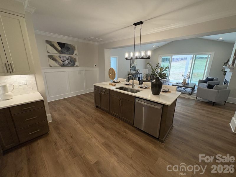 Furnished interior view inside a new home in , Sherrills Ford (Image 12). Furnished interior view inside a new home in , Sherrills Ford (Image 12).