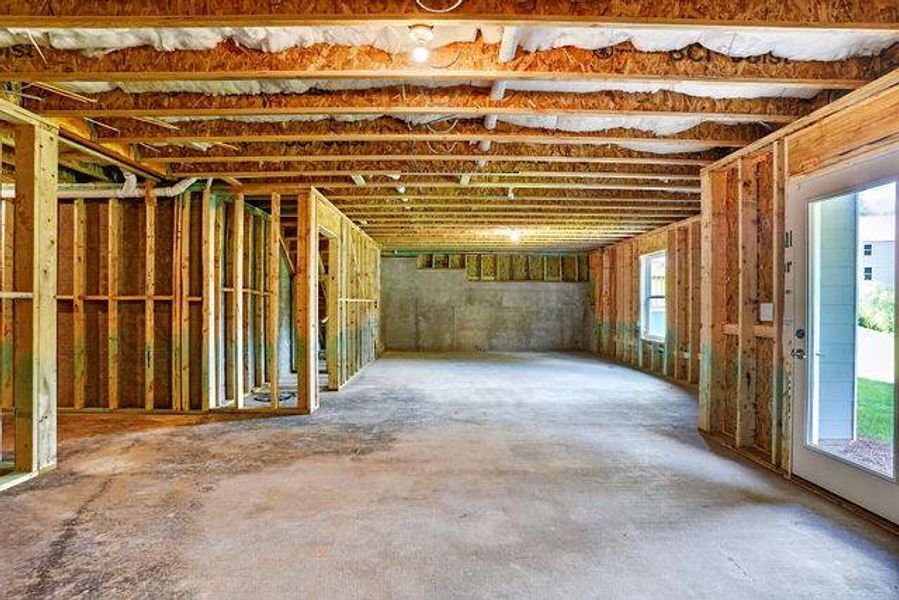 In-progress construction of a new home in Austin Ridge, Commerce, GA (Image 47).