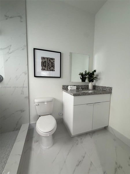Furnished interior view inside a new home in , Miami (Image 7).