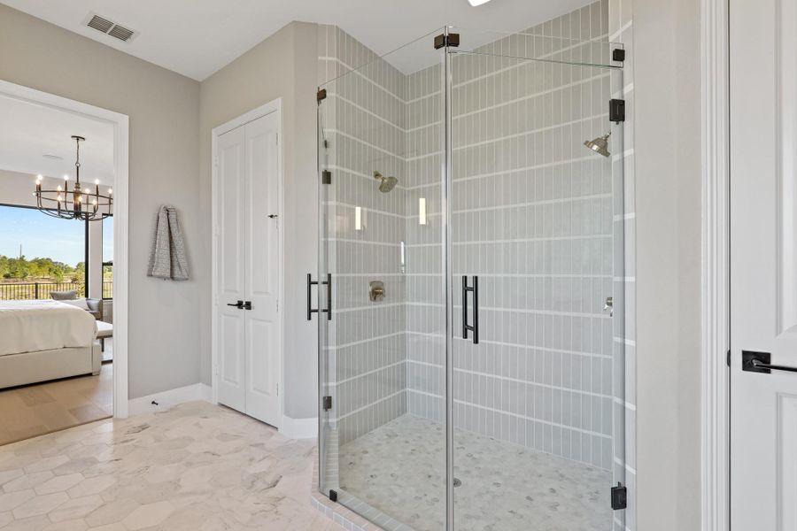 The luxurious main suite bath. Representational image.