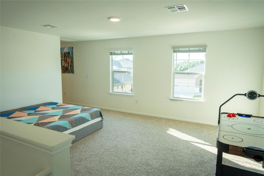 Furnished interior view inside a new home in , Leander (Image 16).