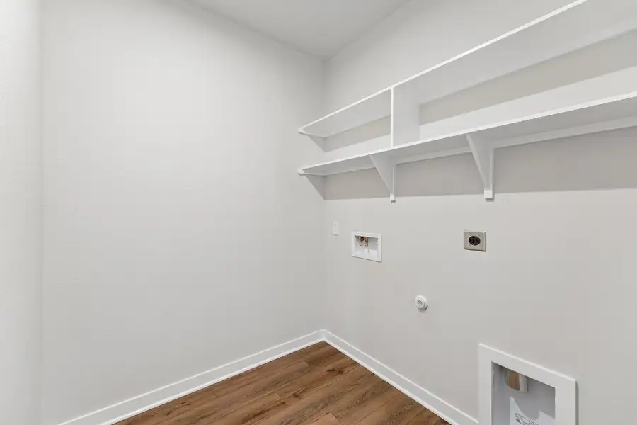 Representative unfurnished interior of a home built from the Liberty by Omega Builders in North Point, Temple (Image 12). Representative unfurnished interior of a home built from the Liberty by Omega Builders in North Point, Temple (Image 12).