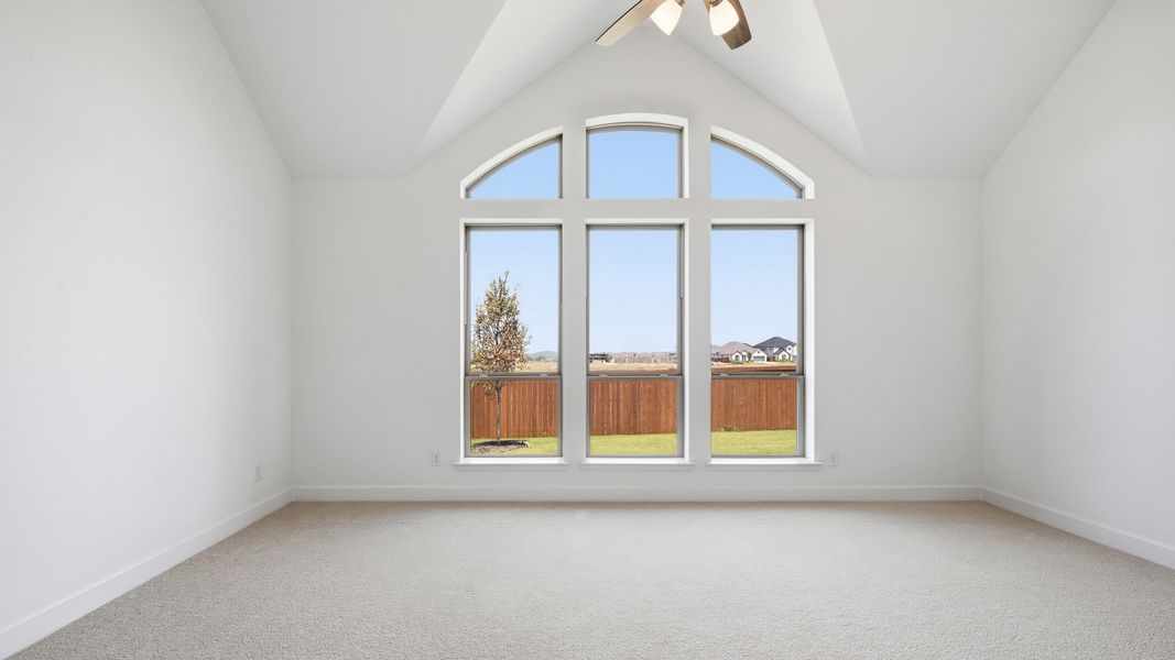 Spacious, unfurnished interior of a new home in Sweetgrass, Haslet (Image 21).
