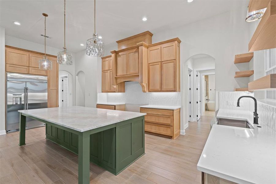Furnished interior view inside a new home in Santana Ridge, Weatherford (Image 5).