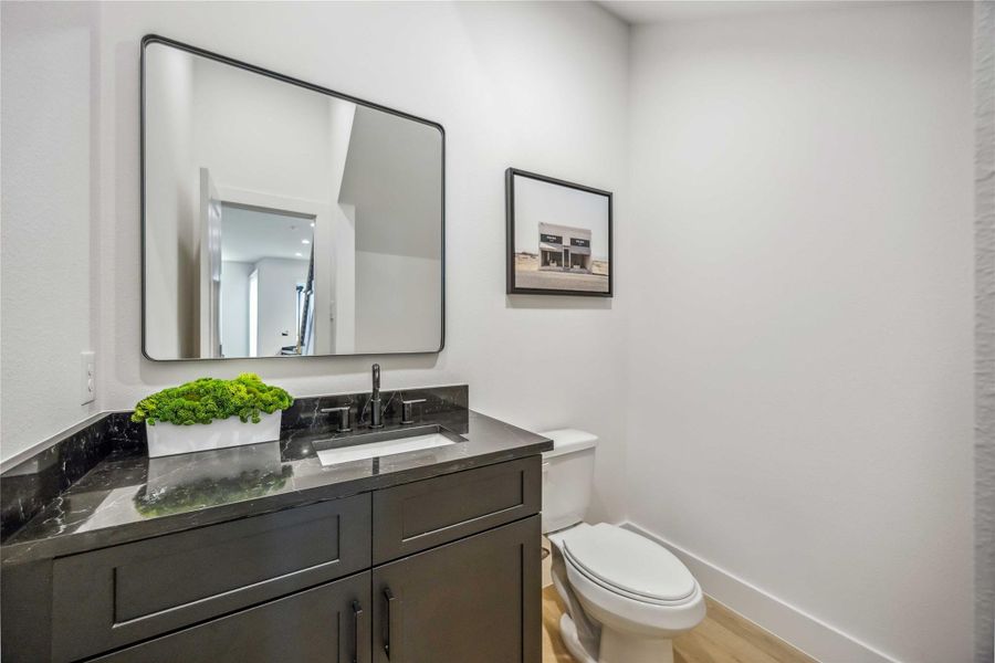 Furnished interior view inside a new home in , Houston (Image 8).