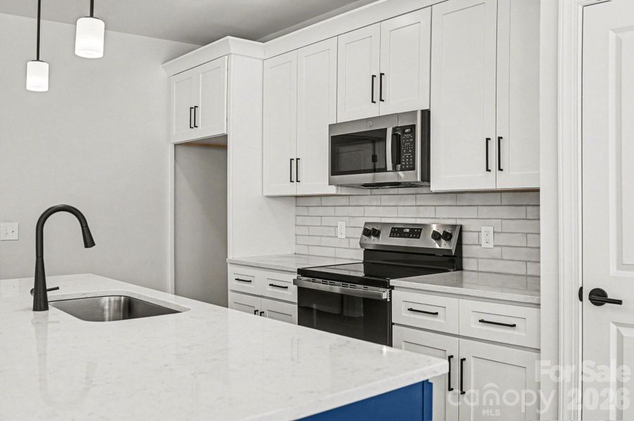 Furnished interior view inside a new home in , Mooresville (Image 11).