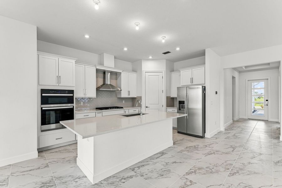 Furnished interior view inside a new home in Tradition, Port St. Lucie (Image 3).