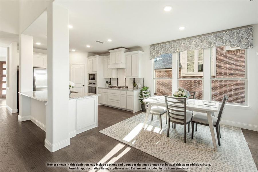 Furnished interior view inside a new home in Abe's Landing, Granbury (Image 9).