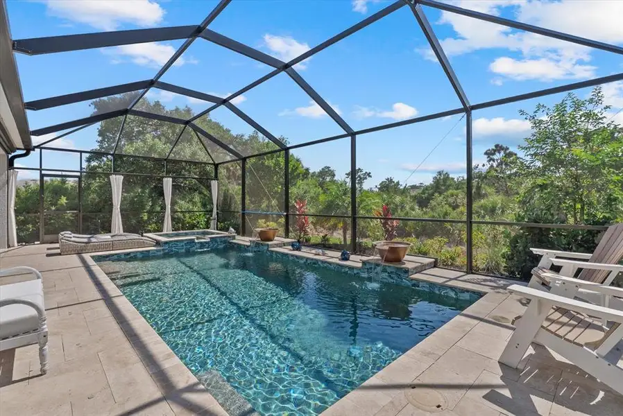 Exterior details and patio area of a home in , Englewood (Image 31).