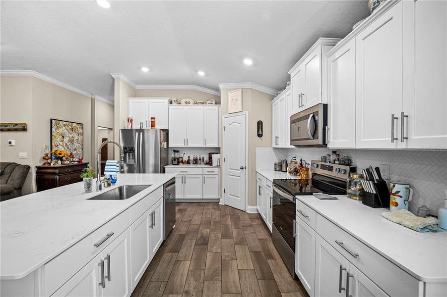 Furnished interior view inside a new home in Sawmill Branch, Palm Coast (Image 11).