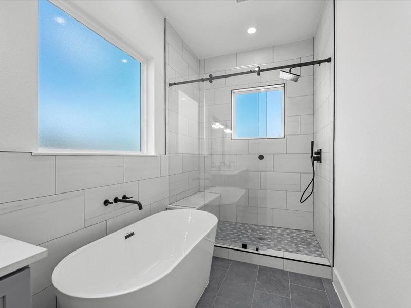 Furnished interior view inside a new home in , Houston (Image 12).