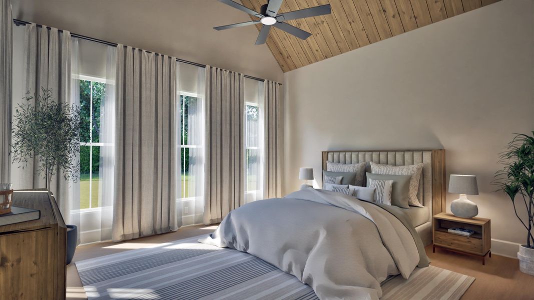 Furnished interior view inside a new home in , Johns Island (Image 3).