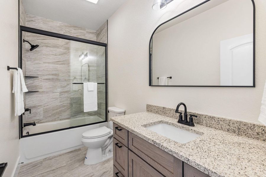 Furnished interior view inside a new home in , Kerrville (Image 14).