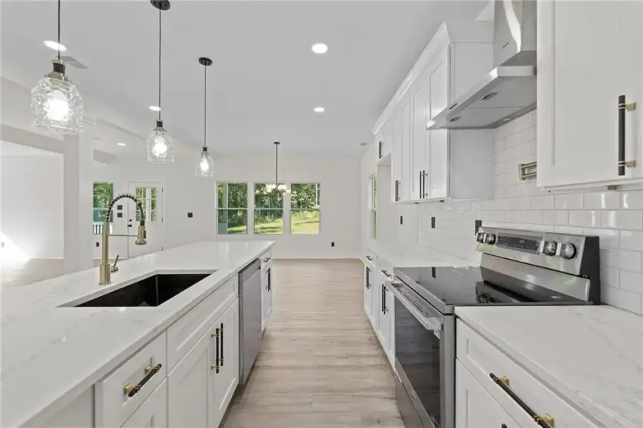Furnished interior view inside a new home in , McDonough (Image 6).