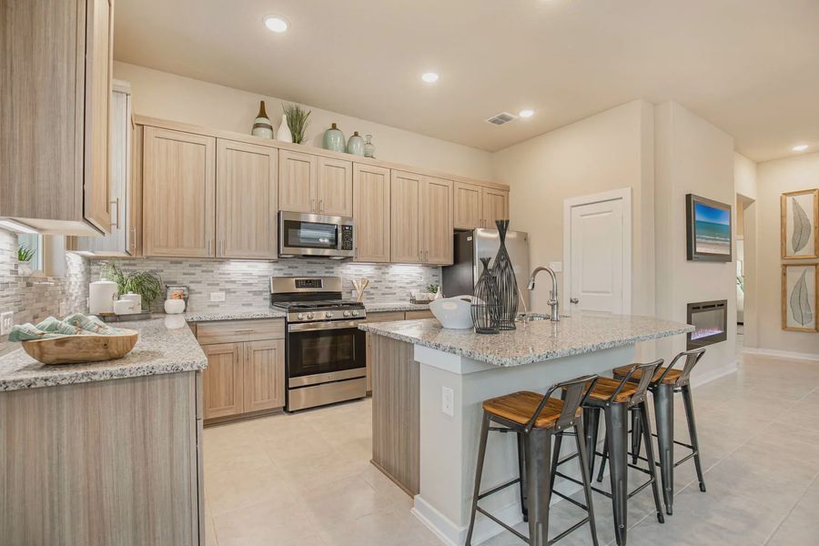 Representative furnished interior of a home built from the Apollo by Chesmar Homes in Rose Hill, Marion (Image 10).