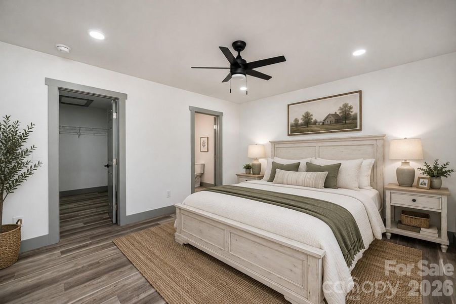 Furnished interior view inside a new home in , Granite Falls (Image 10).