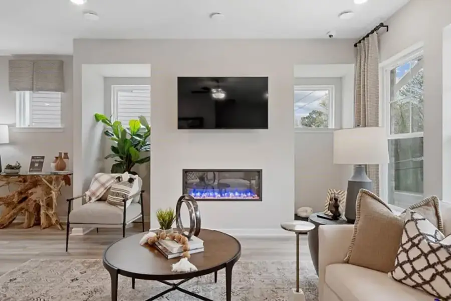 Furnished interior view inside a new home in Dreycott, Lawrenceville (Image 15).