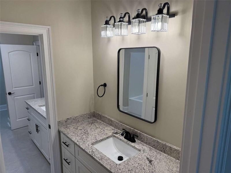 Furnished interior view inside a new home in , Mansfield (Image 11).