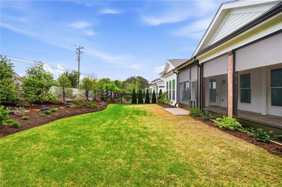 Exterior details and patio area of a home in , Canton (Image 30). Exterior details and patio area of a home in , Canton (Image 30).