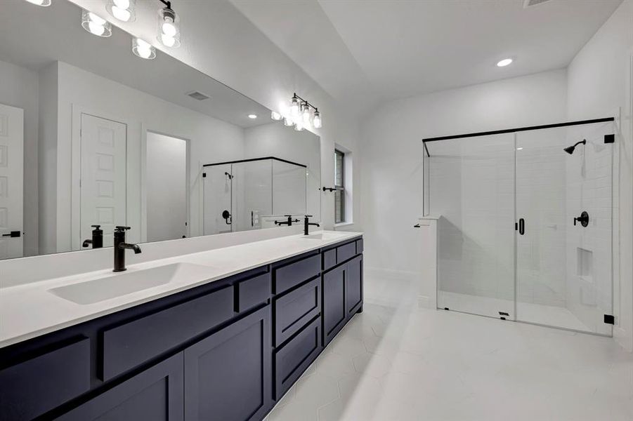 Furnished interior view inside a new home in Talia – Garden Series, Mesquite (Image 10).