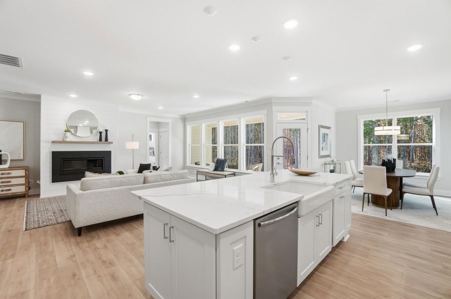 Furnished interior view inside a new home in Rone Creek, Waxhaw (Image 38).