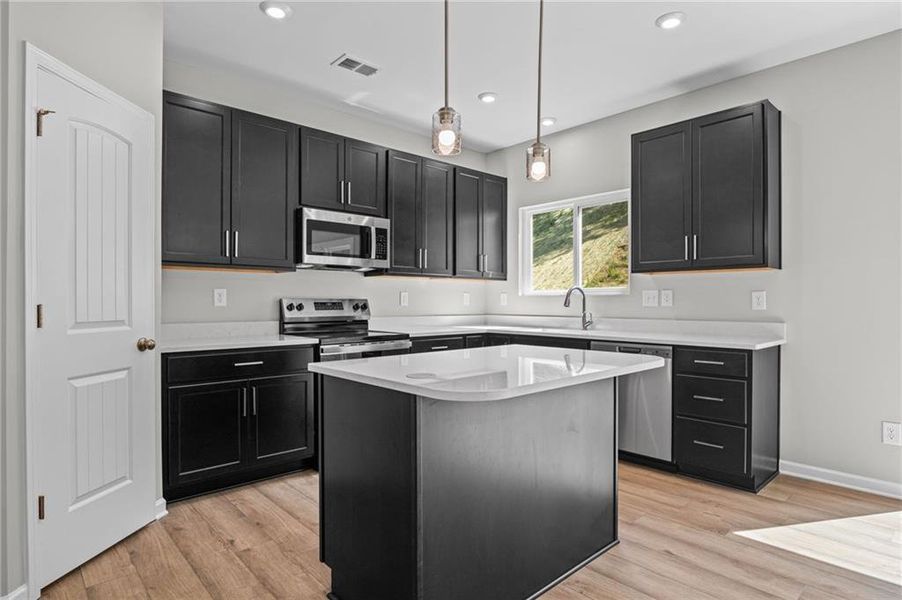 Furnished interior view inside a new home in Sage Woods, Dallas (Image 9).
