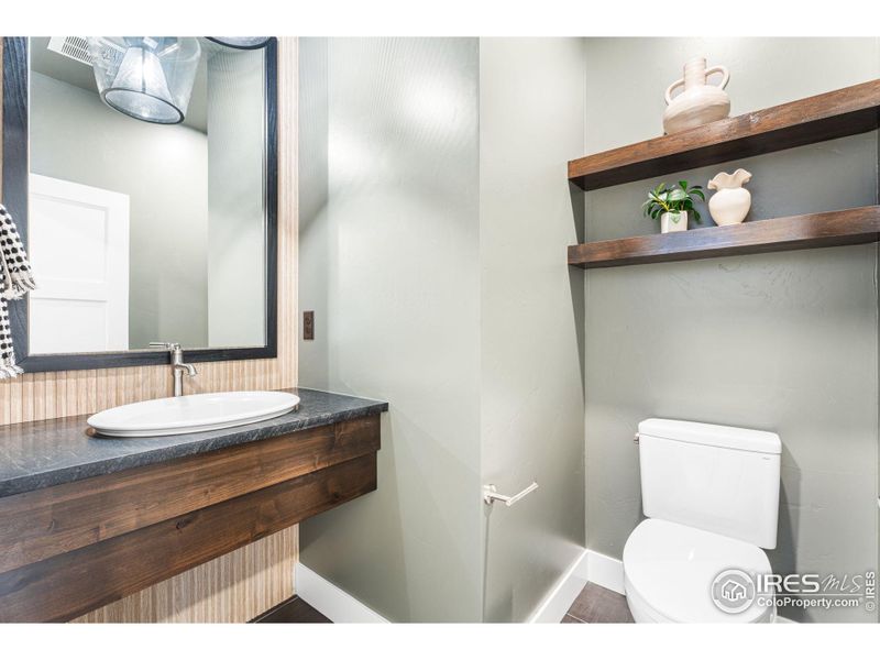 Thoughtfully designed lower-level bathroom