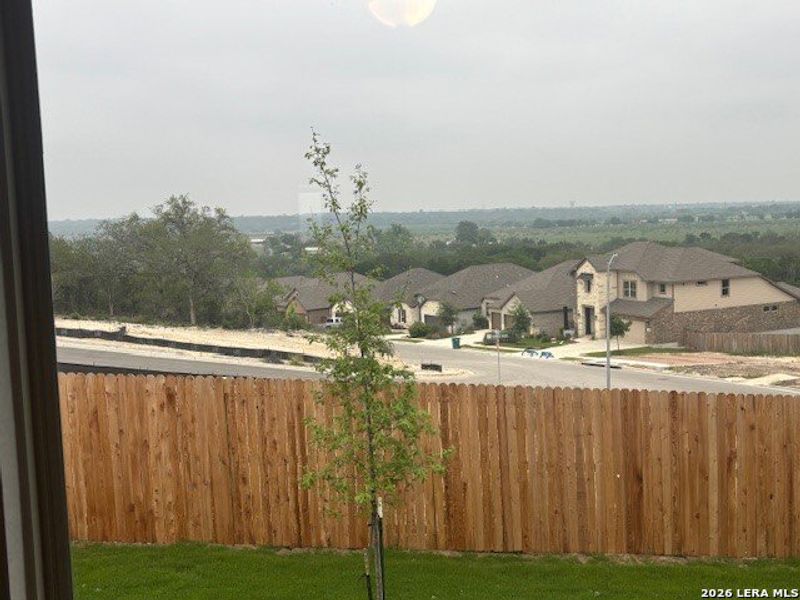 Exterior details and patio area of a home in Cibolo Crossing, Universal City (Image 3).