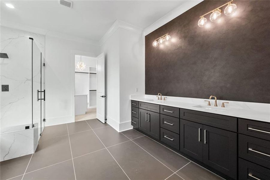 Furnished interior view inside a new home in , Lawrenceville (Image 19).