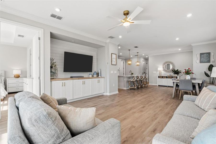 Furnished interior view inside a new home in , Venice (Image 22).