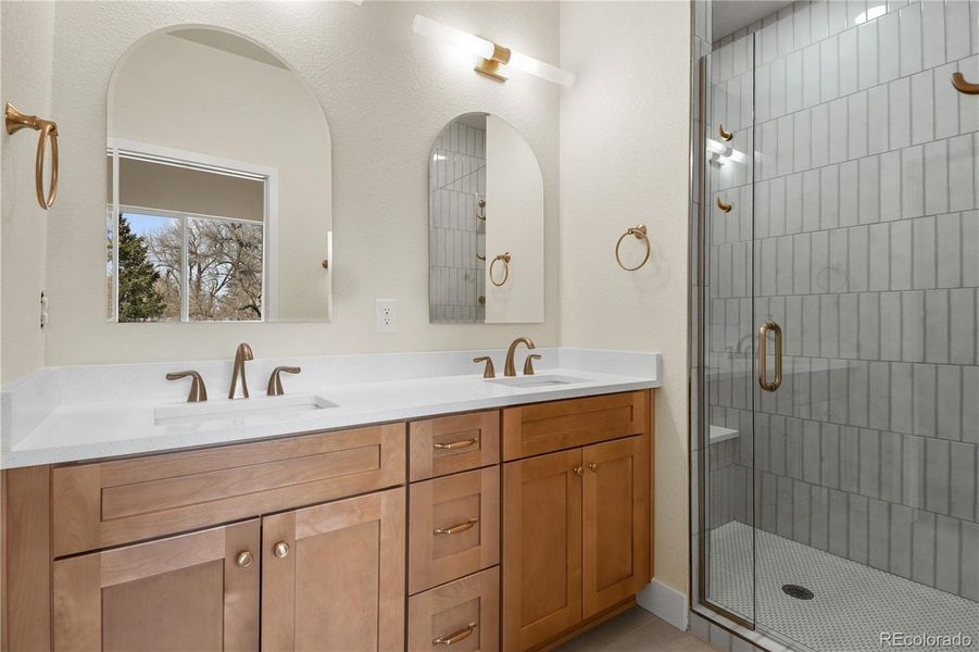Furnished interior view inside a new home in , Colorado Springs (Image 13).