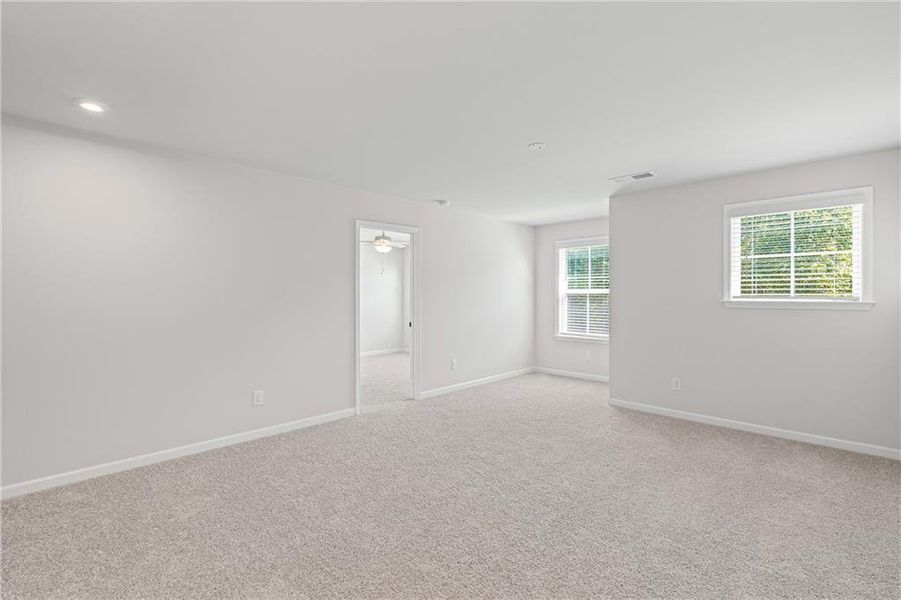 Spacious, unfurnished interior of a new home in Reunion, Hoschton (Image 36). Spacious, unfurnished interior of a new home in Reunion, Hoschton (Image 36).