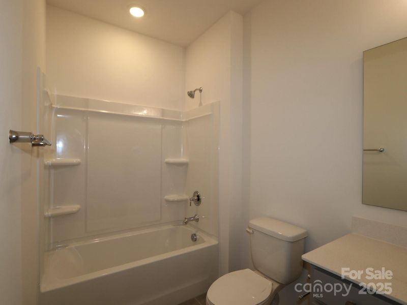 Secondary private bathroom