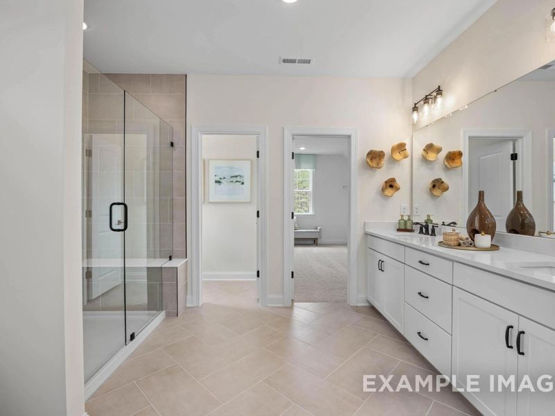 Furnished interior view inside a new home in Laneridge Estates, Raleigh (Image 13).