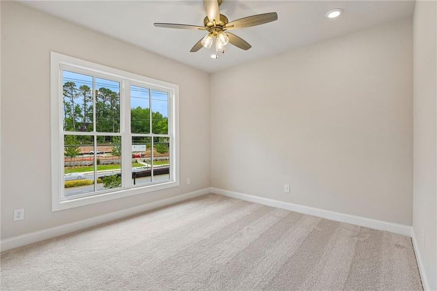 Spacious, unfurnished interior of a new home in Byers Park, Alpharetta (Image 34).