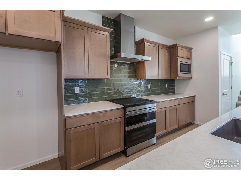 Furnished interior view inside a new home in Trailside Story Collection - Single Family Homes, Timnath (Image 6).